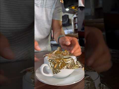 قهوه با طلا گرانترین قهوه دنیا