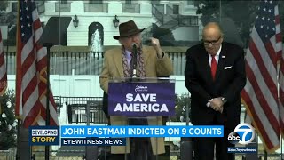 Former Chapman law school dean John Eastman indicted in Georgia