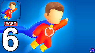 Super Ordinary Hero - Gameplay Walkthrough Part 6 All Unlocked (Android, iOS Game)