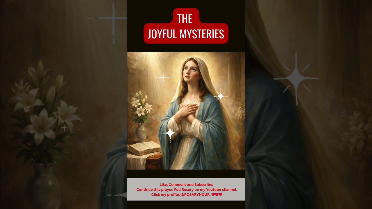 Радостные тайны - Виртуальный Розарий @Rosaryhour EP1 - Благовещение