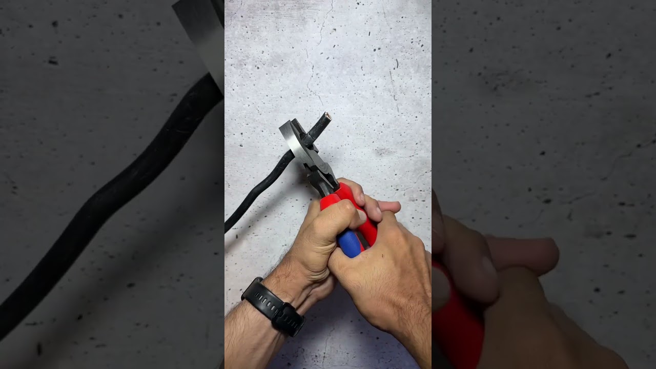 Pinzas de Electricista de nueve pulgadas knipex 09 12 240 