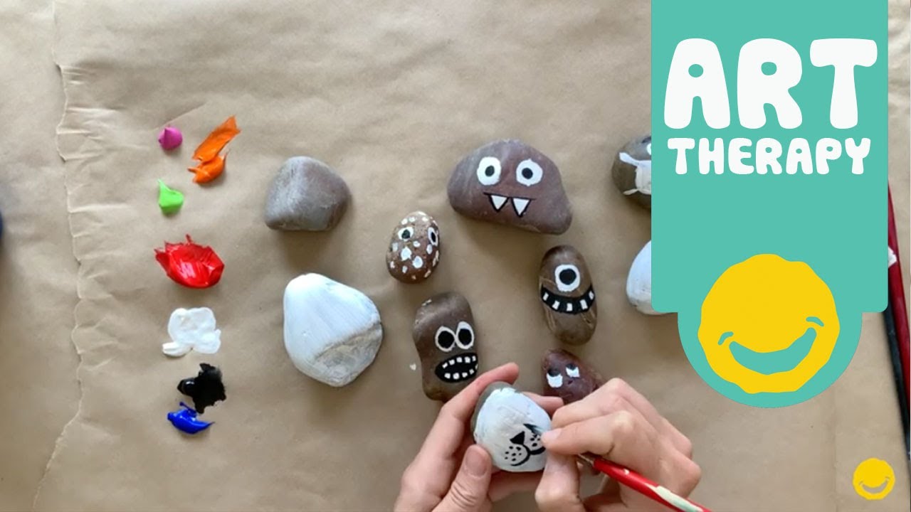 Pet Rocks - Art Therapy Series for kids | Challenge Cancer