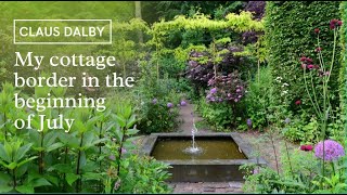 My cottage border in the beginning of July