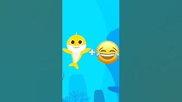 Shark Family Emoji Fun 🌈 #shorts  #education #kids