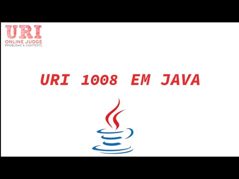 RESOLVENDO URI 1008 EM JAVA