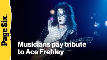 Pearl Jam and Rush musicians pay tribute to KISS guitarist Ace Frehley