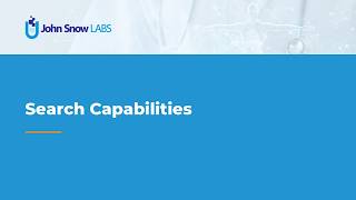 Search Capabilities