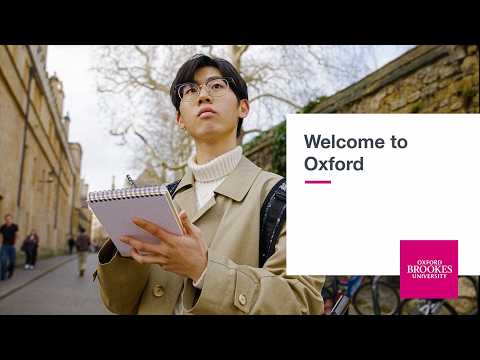 Oxford: a welcoming city for international students | Oxford Brookes University