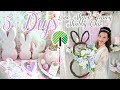 🌸NEW!!! 5 DIY DOLLAR TREE DECOR CRAFTS SPRING/EASTER FLORAL WREATH 🌸Olivia's Romantic Home