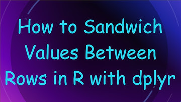 How to Sandwich Values Between Rows in R with dplyr