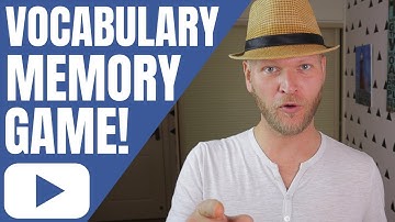 Vocabulary Games | ESL Vocabulary Game | Funny Vocabulary Memory Game for Class or Home