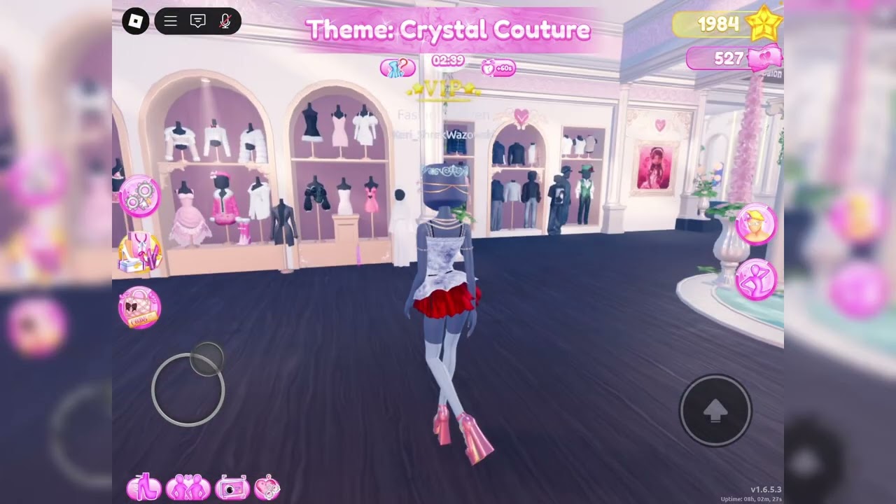 Attempting the Crystal Couture Theme on Dress To Impress Attempting the Crystal Couture Theme on Dress To Impress