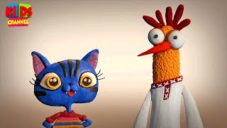 A Rooster And A Pussy Cat | Mountain Of Gems | Cartoon Videos by Kids Channel screenshot 5