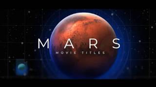 After Effects   |   Mars Movie Titles