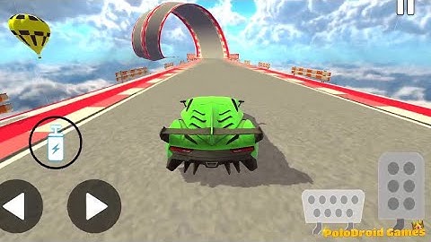Mega Ramp Car Stunts Racing Impossible Tracks 3D #1 - Android iOS Gameplay