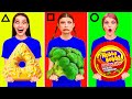 Геометричний Челендж з Їжею | Їстівна Битва від DaZaZa Challenge