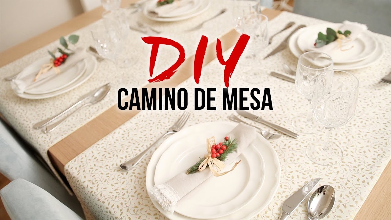 CÓMO HACER UN CAMINO DE MESA REVERSIBLE | DIY COSTURA