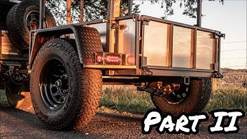 Overland Rooftop Tent Trailer Build: Part II - Fit & Finish