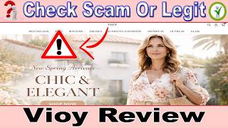 Vioy Review 2026 ⚠️ Is Vioy a Legit Dress Website or a SCAM? Must Watch Before Buying!