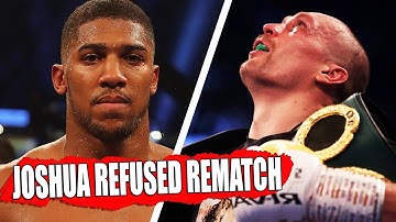Anthony Joshua REFUSED A REMATCH WITH Alexander Usyk FOR Tyson Fury