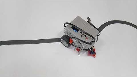 Open-Cube Demo | Line follower with EV3 sensors