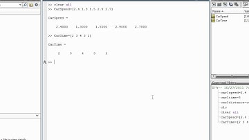 Matlab   Sect 30   Multiplying and Dividing Vectors Element by Element