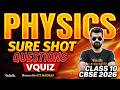 Physics | VQuiz | Sure-Shot Questions for Class 10 Boards | CBSE 2026 | Shimon Sir