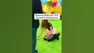 Streamer Walks His "Pet" Around At TwitchCon💀