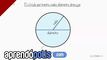 El círculo: perímetro, radio, diámetro, área y Pi