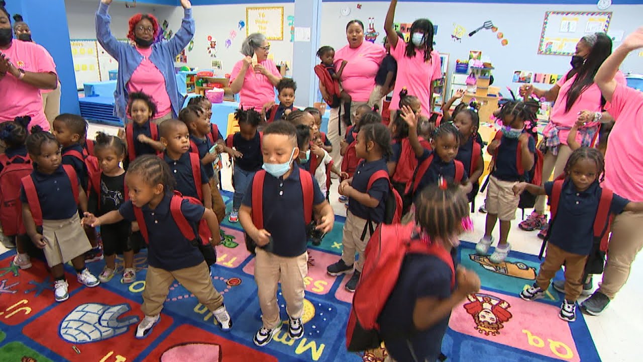 School Surprises Students With Backpacks Full of Supplies School Surprises Students With Backpacks Full of Supplies