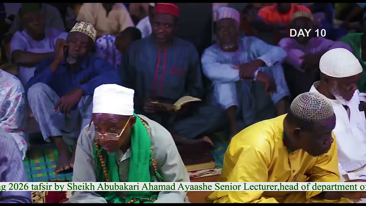 Sheikh Abubakari Ayaashe tafsir day 10