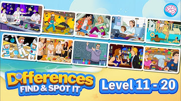 Level 11-20 Differences - Find & Spot It (Guru Game) #differencesfindspotit