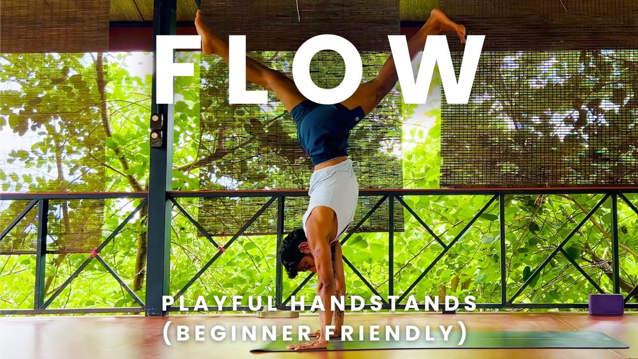 Still from Playful Handstands Flow | Very Beginner Friendly