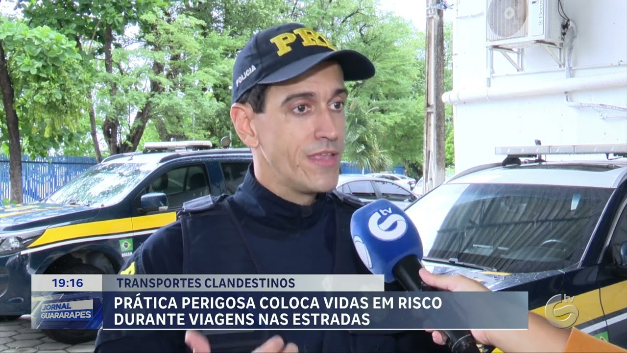 Transporte clandestino coloca passageiros em risco nas rodovias de Pernambuco