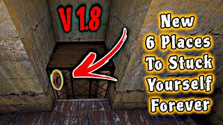 6 Places in Granny to stuck yourself Forever | Granny new update v1.8