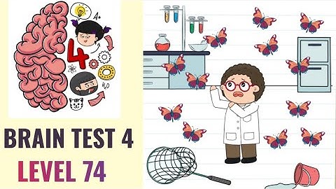 🧠 Brain Test 4 Level 74 | Doctor Worry cloned the butterfly but they are too much Protect him! |
