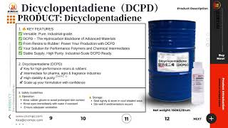 DCPD: The Key to High-Performance Resins and Elastomers