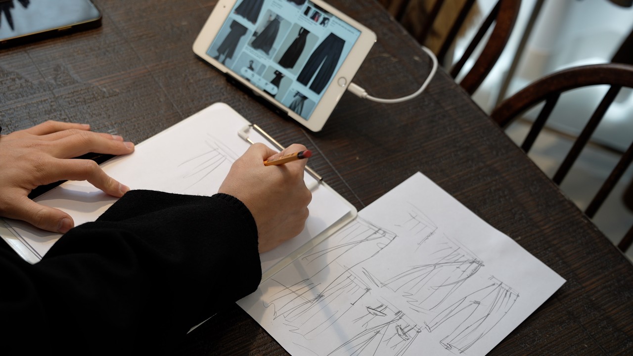 한블랙 하카마 팬츠 004. 제작기 1편