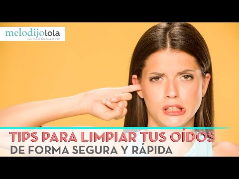 Vídeo: Cómo Limpiar De Forma Segura Tus Oídos