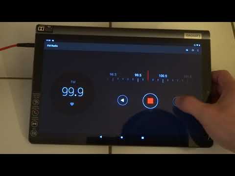 Lenovo Yoga Smart Tab FM Radio 