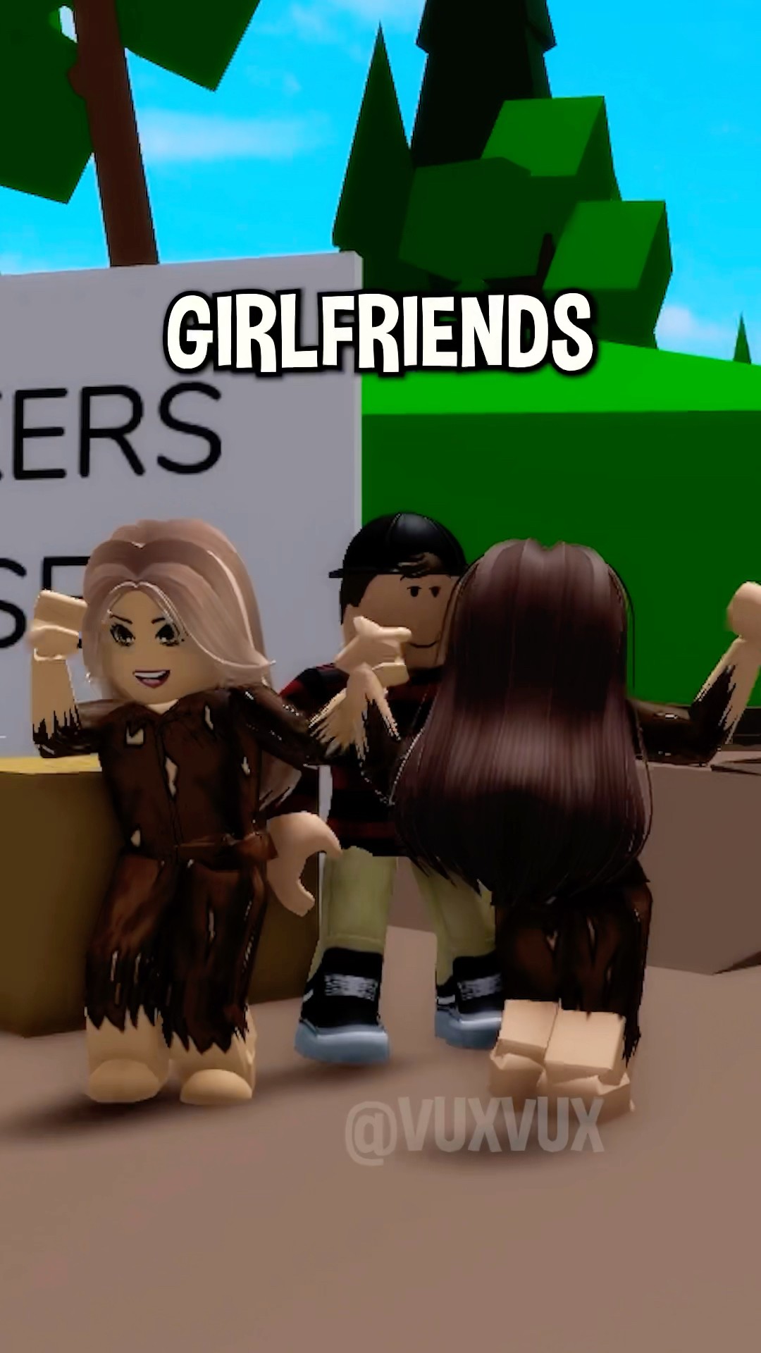 My girlfriends were KIDNAPPED in Brookhaven #shorts #roblox