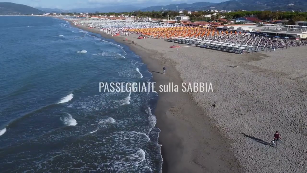 Marina di Carrara, Rotonda, Passeggiata, Spiaggia, Stabilimenti balneari