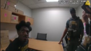 Broward County BSO Arresting Broward Vee For Petit Theft Stealing Jail Uniform Body Cam Angle 1 