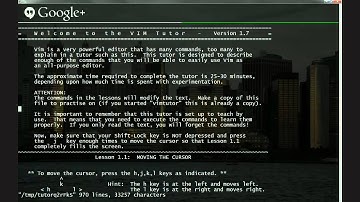 Lesson 1.1: Moving the Cursor - Vim Tutorial (Urdu)