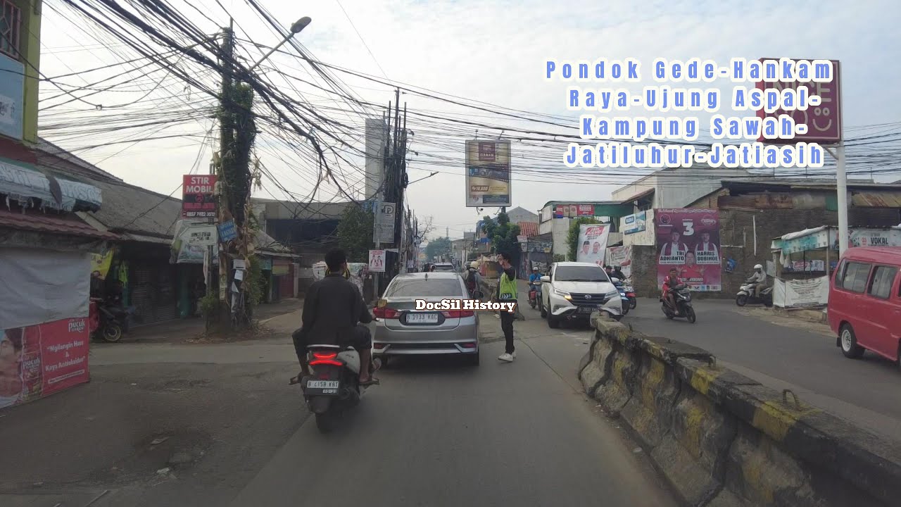 Pondok Gede - Hankam Raya - Ujung Aspal - Kampung Sawah - Jatiluhur - Jatiasih