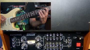 Binson Echorec EC10 Delay - Guitar Examples