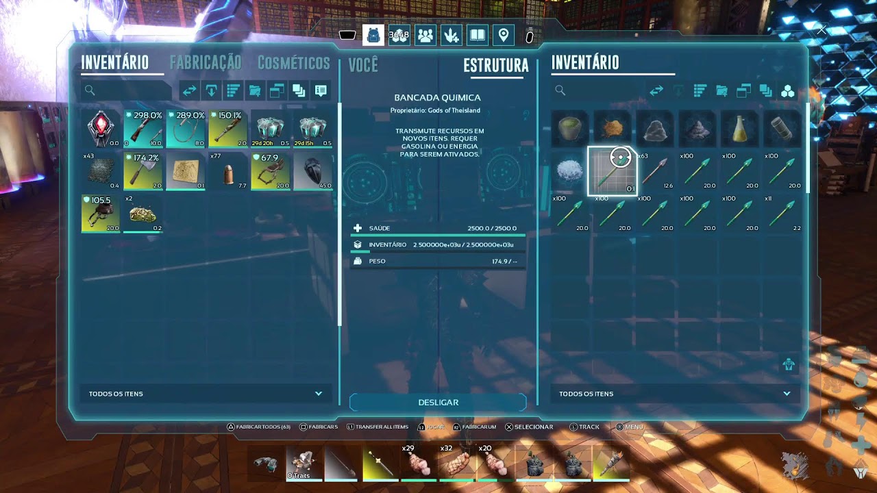 Ark Ascended. Caves. Mapa a Ilha😉 Com Galderio