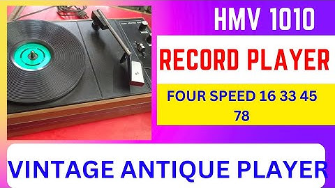 HMV 1010 Record player Rare vintage antique player For Sale #antique #musiclover