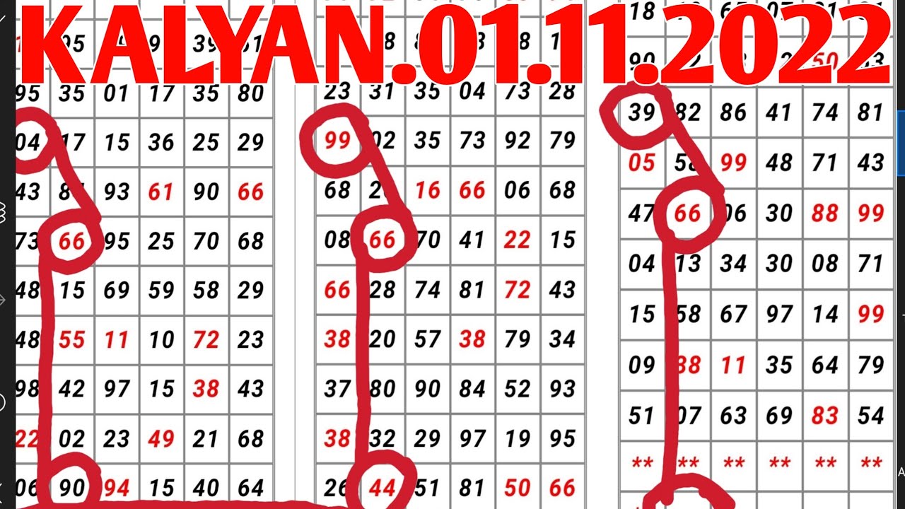KALYAN TODAY. 01.11.2022 FIX JODI OPEN TO CLOSE PLAY UNLIMITED FIX OTC