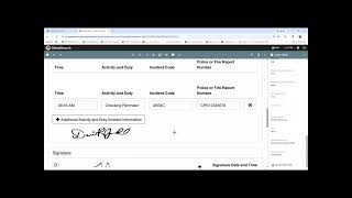 Square 9 Security Protection and Patrol Daily Report Global Form &amp; GlobalSearch repository